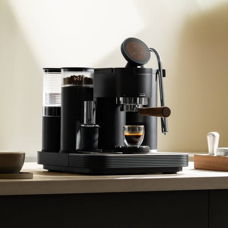 Meraki Espresso Machine — dual boiler with commercial rotary pump