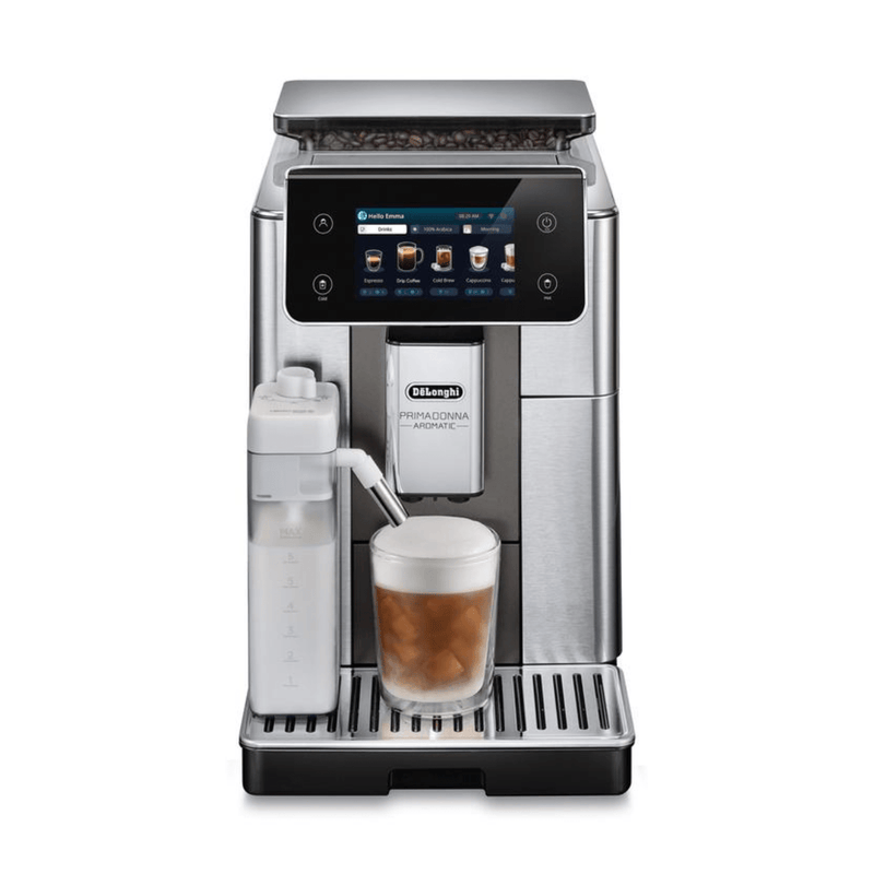 Delonghi PrimaDonna Aromatic Automatic Espresso Machine #ECAM63075TM – view 1