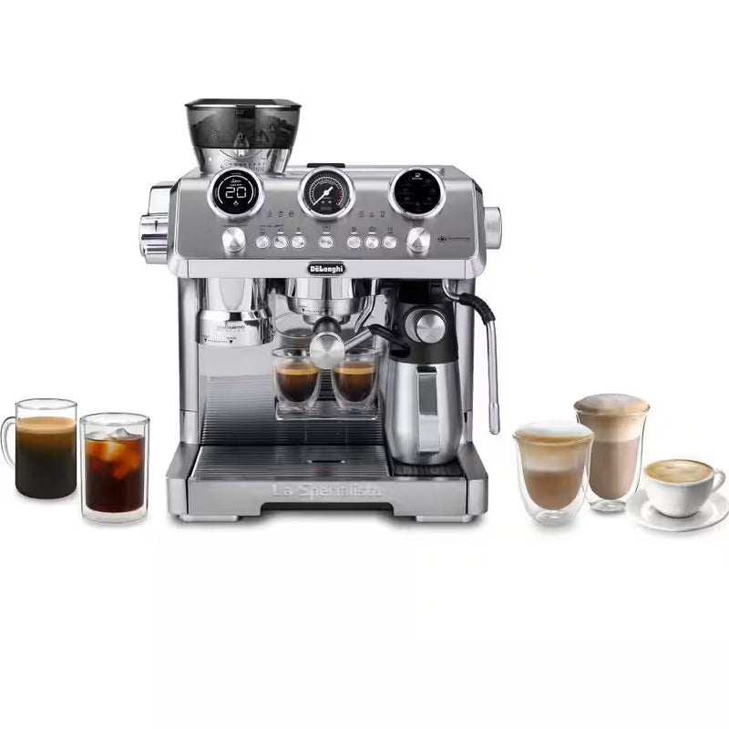 De'Longhi La Specialista Maestro — espresso machine with built-in grinder and cold brew