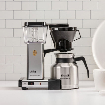Technivorm Moccamaster KBTS 741 8-Cup Coffee Maker, Polished Silver #79212 – view 3
