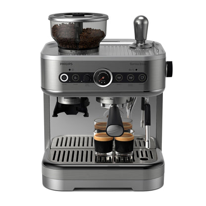 Philips Barista Brew — semi-automatic espresso machine with dual bean hoppers