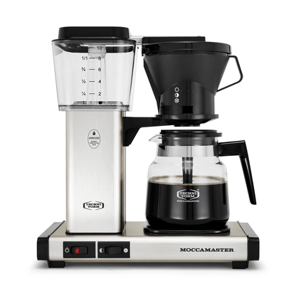 Technivorm Moccamaster KB Coffee Maker, Brushed Silver #59691 – view 1